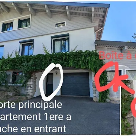Appartement Independant 30 M² A 500M Du Lac, 2 Velos Et Parking Fournis Sevrier Exterior photo
